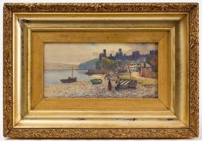 Conway Castle Watercolor
