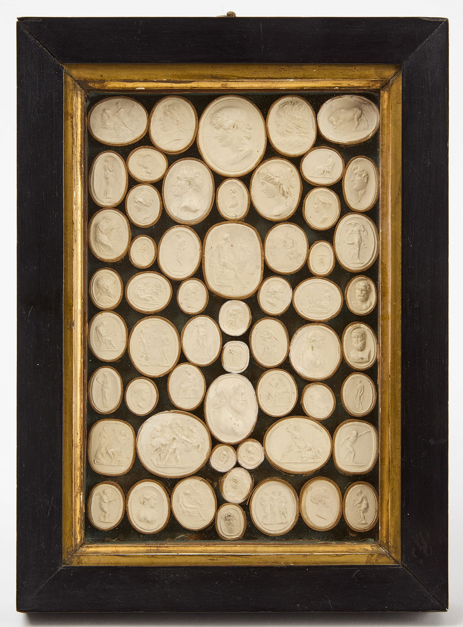 Framed Collection of Grand Tour Intaglio Seals (1 of 2)