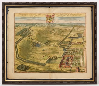 Two Maps - English Estate and Saint Barthelemy