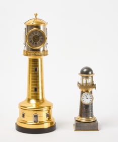 Two Lighthouse Clocks