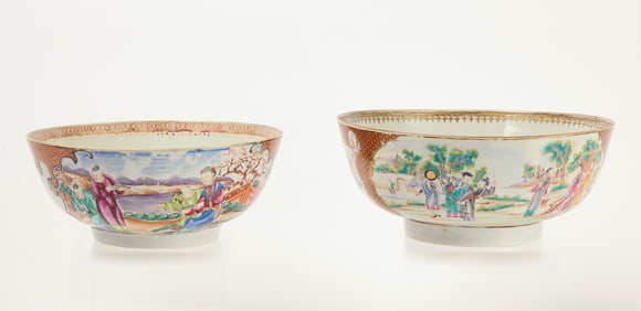 Two Chinese Imari Bowls