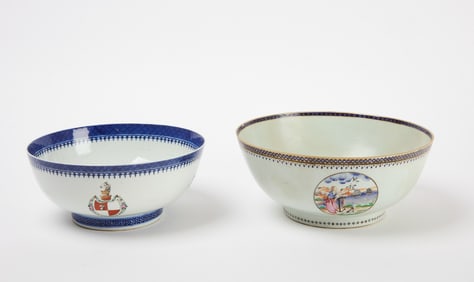 Two Chinese Export Bowls