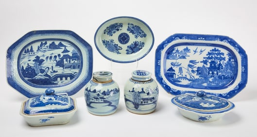 Group of Canton Porcelain