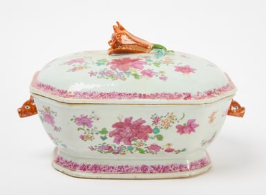 Chinese Export  Porcelain Tureen