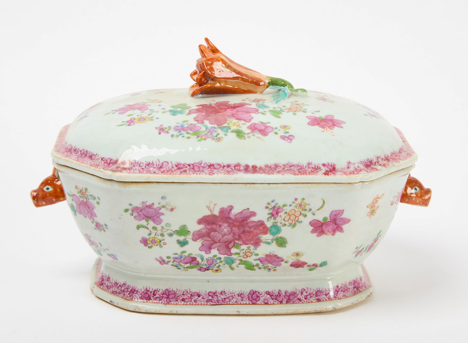 Chinese Export  Porcelain Tureen (1 of 7)