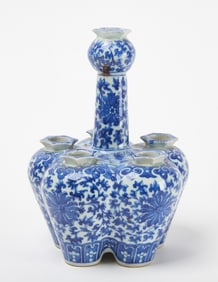 Canton Porcelain Crocus Vase