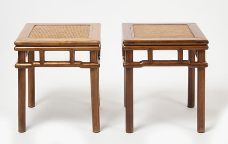 Pair of Chinese Stools