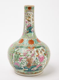 Chinese Famile Rose Vase