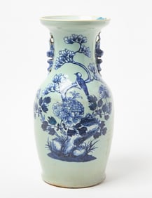 Chinese Blue and White Porcelain Vase