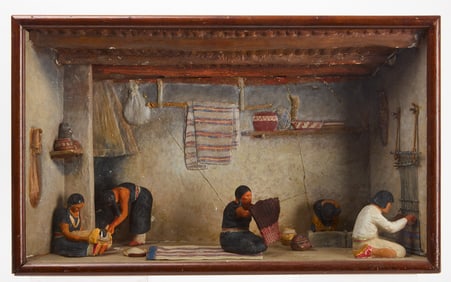 Indian Home Diorama