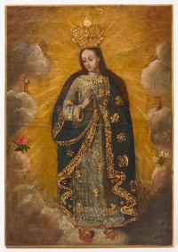Cuzco School Painting