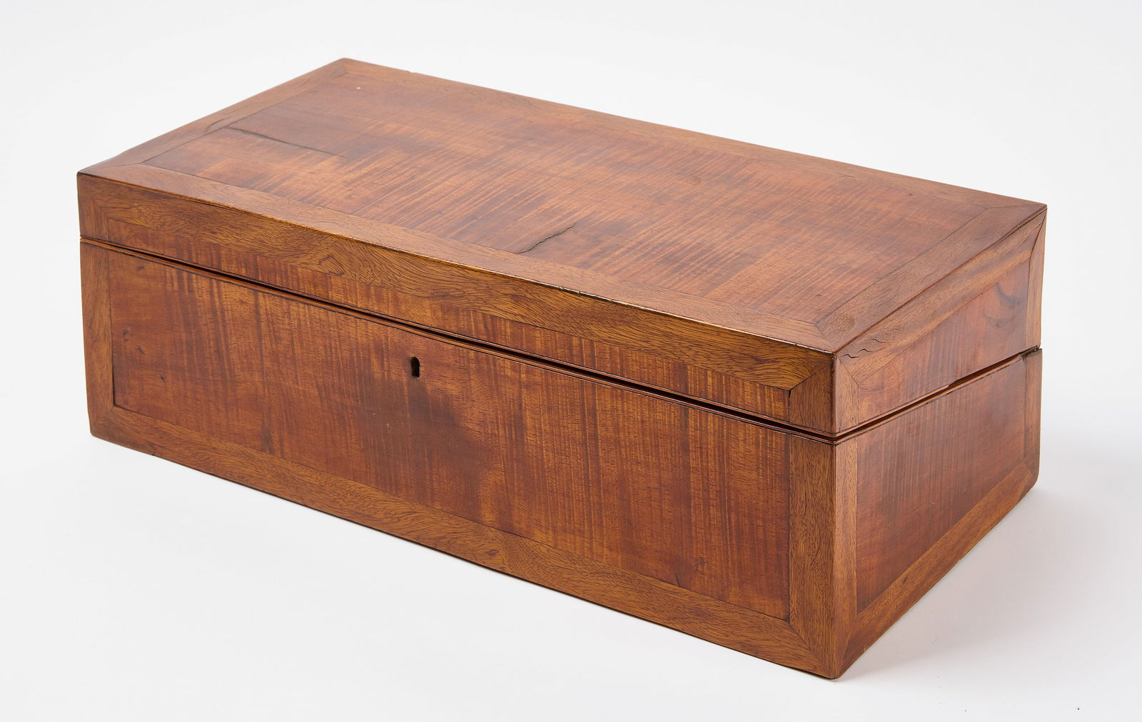 Tiger Maple and Mahogany Lap Desk (1 of 5)