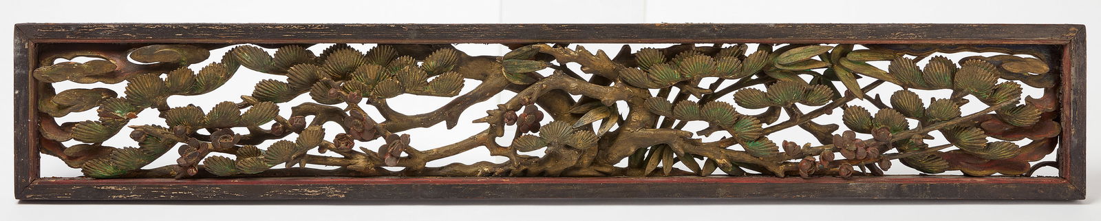 Carved Asian Panel (1 of 4)