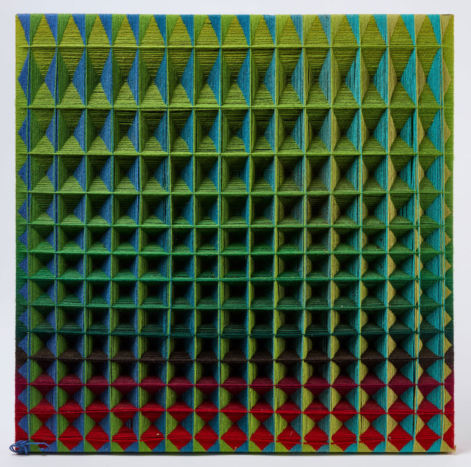 Dora Hsiung - Left Reflection - Blue/Green Gradient (1 of 4)