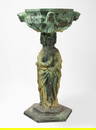 Monumental Bronze Taza Planter