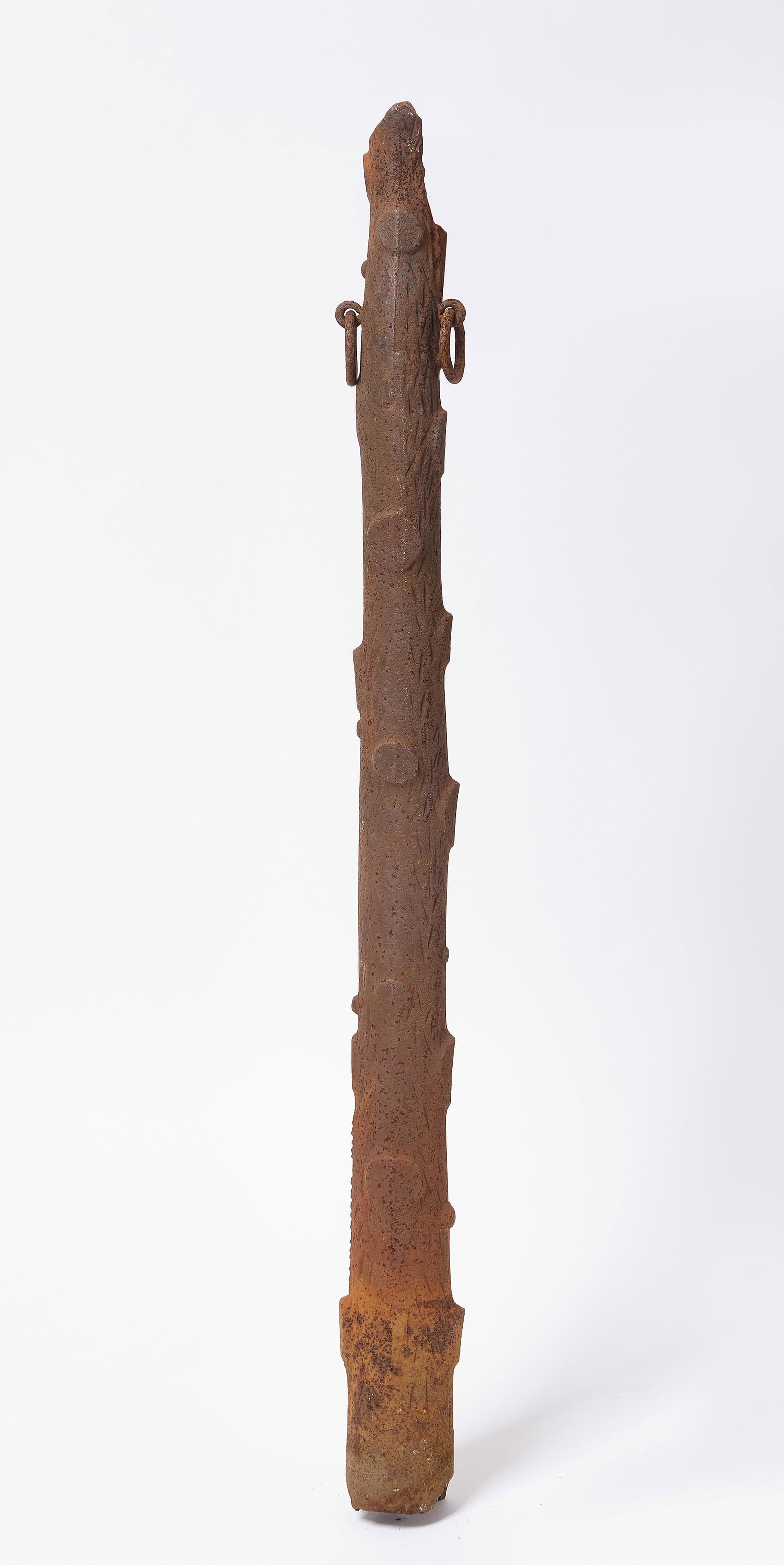 Cast Iron Twig-Form Hitching Post (1 of 2)