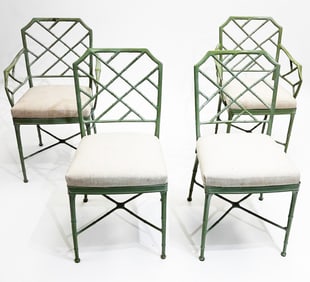 Brown Jordan Set of Four Calcutta Outdoor Chairs