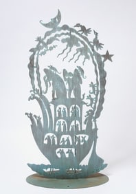 Garden Sculpture - Noah's Ark with Animals