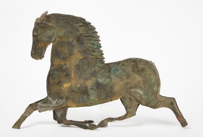 Blackhawk Horse Weathervane Fragment
