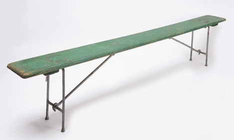 Painted Long Bench