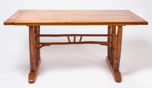 Old Hickory Adirondack Trestle Table