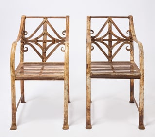 Two Outdoor Garden Chairs