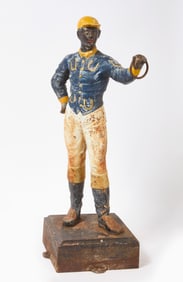 Lawn Jockey Hitching Post