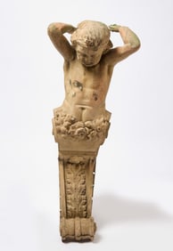 Figural Architectural Building Corbel