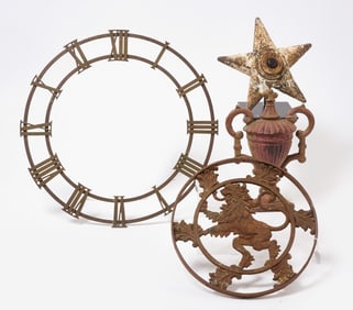 Group of Four Architectural Items