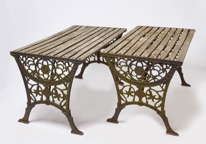 Pair of Garden Tables