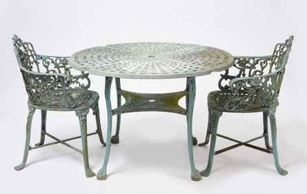 Outdoor Three-Piece Garden Set