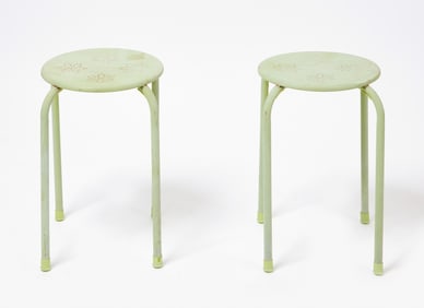 Pair of Garden Stools
