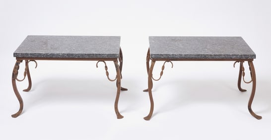 Pair of Outdoor Tables