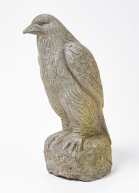 Carved Stone Eagle