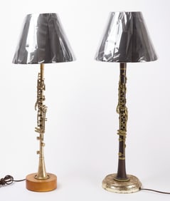 Two Clarinet Lamps