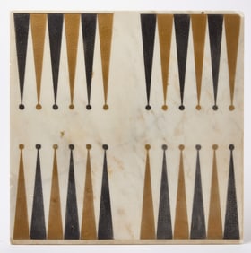 Marble Backgammon Board