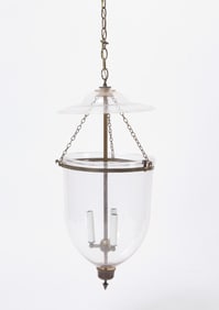 Three Hanging Light Fixtures