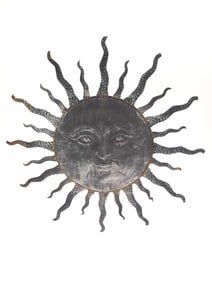 Garden Sun Plaque