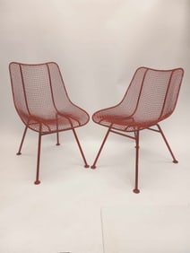Pair of Woodard Sculptura Chairs