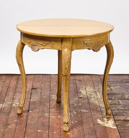 Folding Demilune Console Table