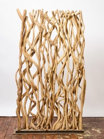 Standing Natural Branch Screen