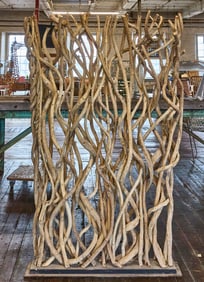 Standing Natural  Branch  Screen