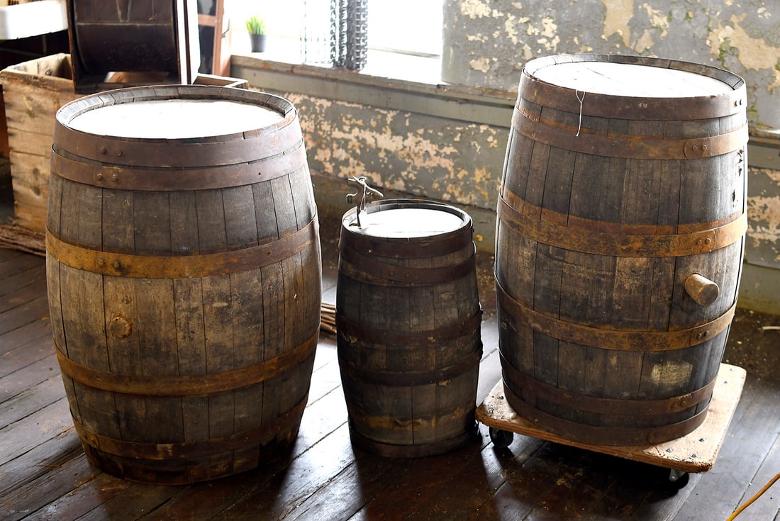 Three Antique Barrels (1 of 1)