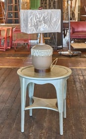 Modern  Table Lamp with Round Table