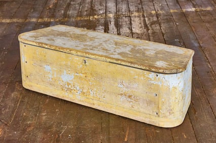 Wooden Trunk From a Boat