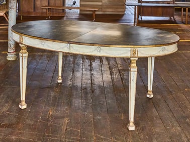 Louis XVI Style Expanding Dining Table