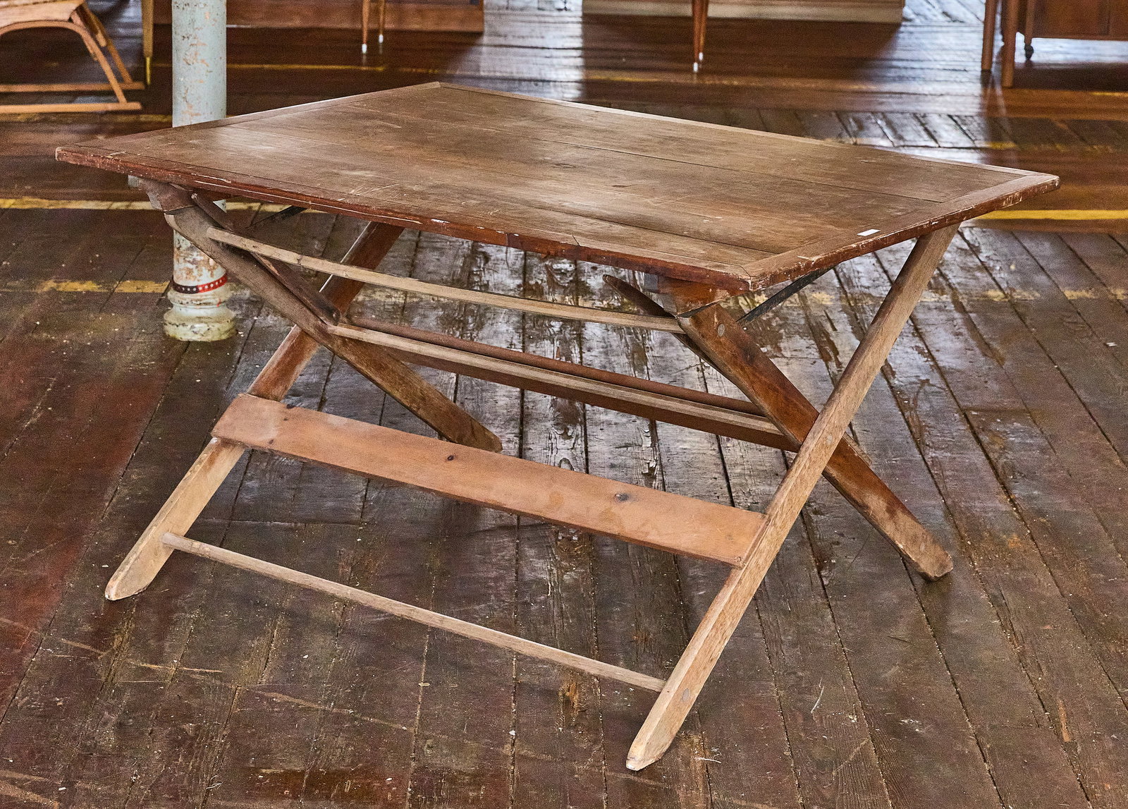 Adjustable Slant  Sawbuck Work Table (1 of 2)