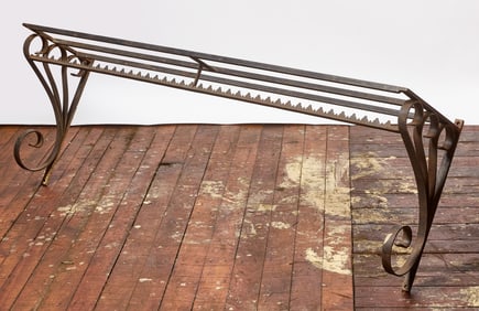 Wrought Iron Shelf Frame