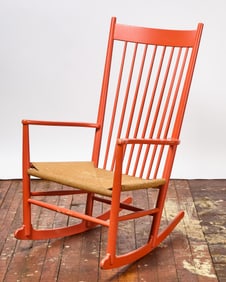 Vintage Danish Modern Rocking Chair