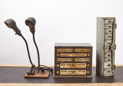 Group of Three Industrial Items